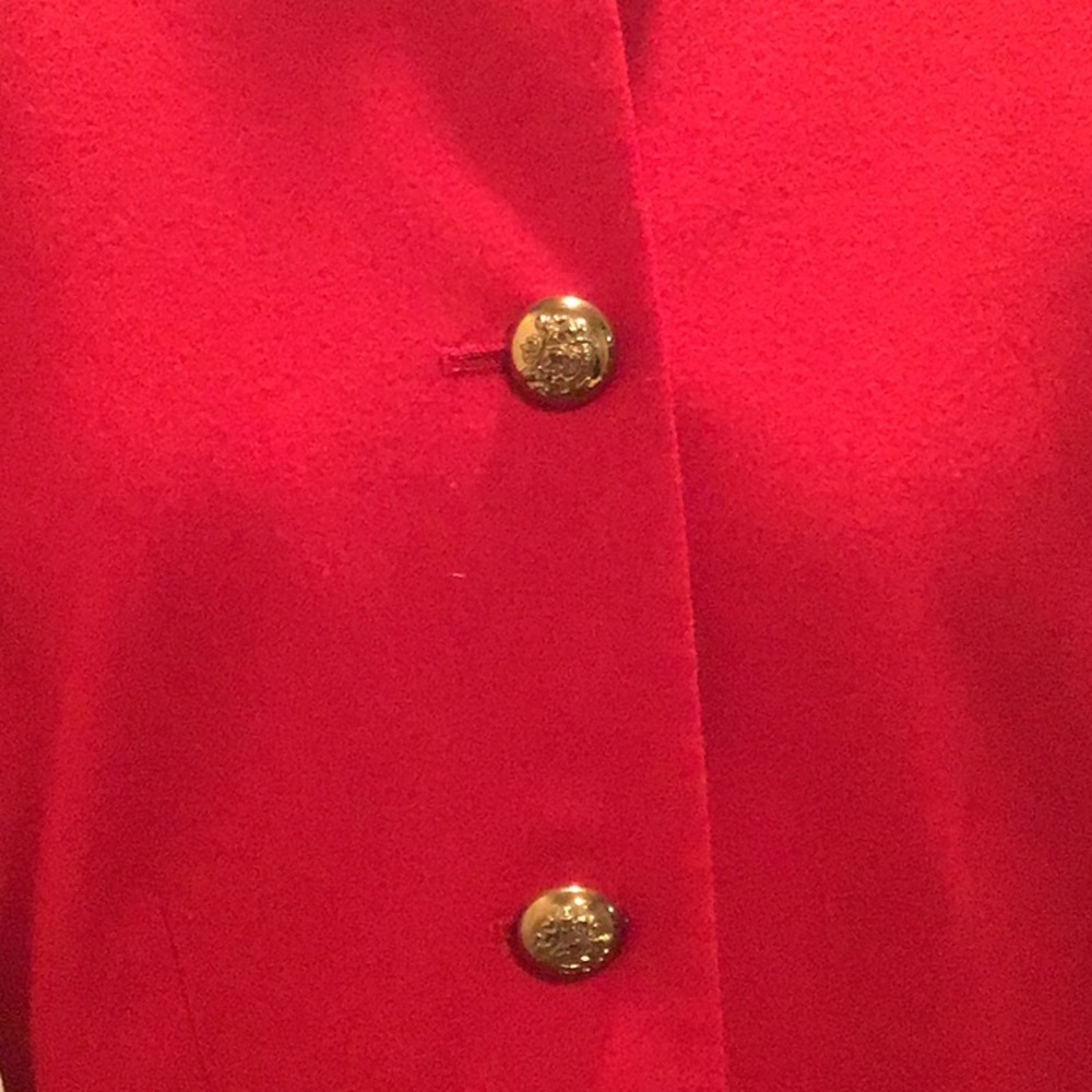 Pendleton Red Blazer Jacket - image 2